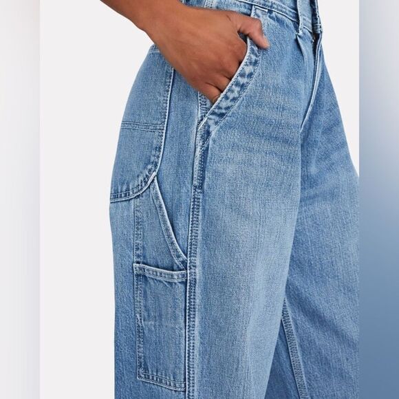 NWT RE/DONE Utility Loose Straight-Leg Jeans - Picture 6 of 11